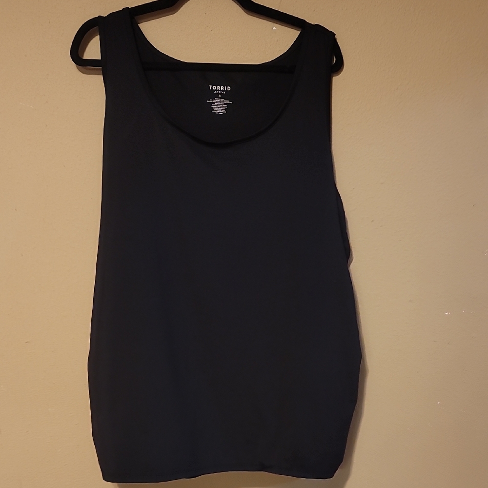 Torrid Active Wear Black Tank Top